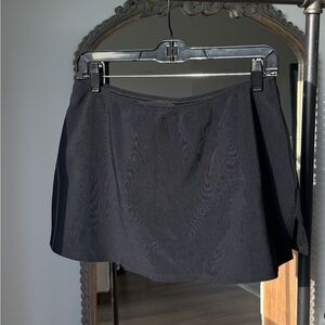 Lands' End Classic Black Mini Skirt